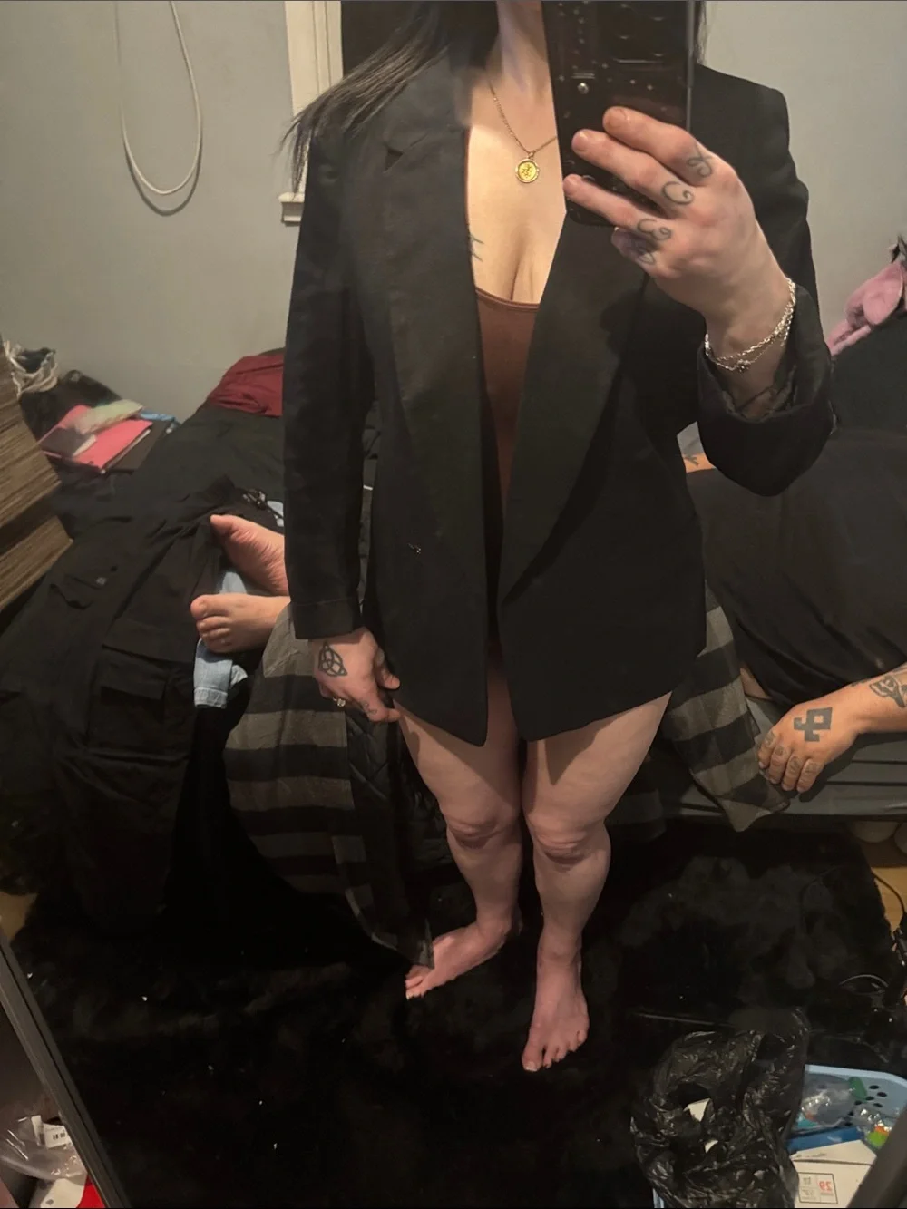 Jones New York Black womsnsnTailored dress Blazer